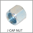 0304-C - JIC Steel Cap Nut