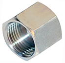 FF0304-C - O-Ring Face Seal (ORFS) Steel Cap Nut