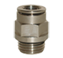 c.matic MA12 - millimeter pneumatic tube x male BSP parallel(BSPP)