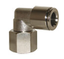 c.matic MA17 - millimeter pneumatic tube to female BSP parallel(BSPP) 90 degree swivel elbow