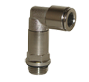 c.matic MA19 - millimeter pneumatic tube x male BSP parallel(BSPP) 90 degree extension elbow