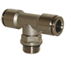 c.matic MA21 - millimeter pneumatic tube x male BSP parallel(BSPP) branch tee