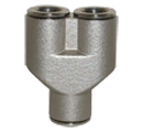 c.matic MA37 - millimeter pneumatic tube Y union