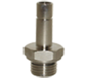 c.matic MA38 - millimeter pneumatic tube stem x male BSP parallel(BSPP)