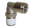 c.matic PN15 - pneumatic tube x male NPT swivel 90 degree elbow