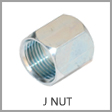 0318 - Steel JIC Tube Nut