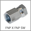 1405 - Female NPT x Female NPT Swivel Steel Adapter