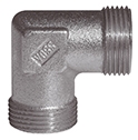 24-E(0720) - Voss Male Tube Metric 90 Degree Elbow Union