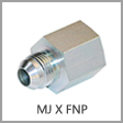 2405 - Male JIC 37 Degree Flare x Female NPT Steel Connector