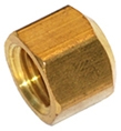 3129 - Female NPT Brass Cap Nut