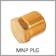 3152 - Male NPT Brass Hex Head Plug