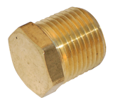 3152 - Male NPT Brass Hex Head Plug