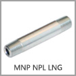 5404-N - Long Male NPT Pipe Steel Nipple