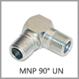 5500 - Male NPT to Male NPT 90 Degree Steel Elbow Union