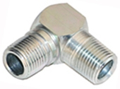 5500 - Male NPT to Male NPT 90 Degree Steel Elbow Union