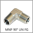 5500-FG - Male NPT to Male NPT 90 Degree Forged Steel Elbow Union
