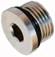 6409-O - Male O-Ring Boss (ORB) Steel Hollow Hex Plug