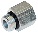 6410-08-06 Hydraulic Adapter 1//2 Male BOSS X3//8 Female BOSS Carbon Steel