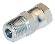 6505 - Male NPT x Female JIC 37 Degree Flare Swivel Steel Adapter