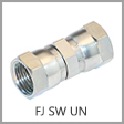 6565 - Female JIC 37 Degree Flare Swivel x Female JIC 37 Degree Flare Swivel Steel Union