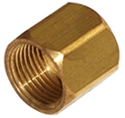 B0318 - Female JIC 37 Degree Flare Brass Tube Nut