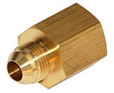 B2405 - Male JIC 37 Degree Flare x Female NPT Brass Adapter