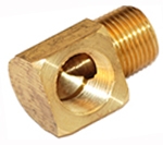 DE - Female NPT x Male NPT DOT 90 Degree Brass Elbow