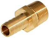 FB - Brass Flat Hose Barb to Male NPT