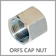 FF0304-C - O-Ring Face Seal (ORFS) Steel Cap Nut