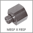 GP-SDS-G(1149) - Voss Male BSPP x Female BSPP Reducer
