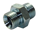 MBS2403 - Male BSPP x Male BSPP 60 Degree Cone Steel Union