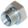 MBS2408 - Male BSPP 60 Degree Cone Steel Hex Head Plug