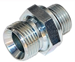 MBS6400-O - Male BSPP 60 Degree Cone x Male O-Ring Boss (ORB) Steel Adapter