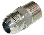 MBT2404 - Male JIC 37 Degree Flare x Male BSPT Steel Adapter