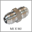 SS2403 - Male JIC 37 Degree Flare x Male JIC 37 Degree Flare Stainless Steel Union
