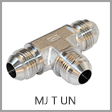 SS2603 - Male JIC 37 Degree Flare Stainless Steel Union Tee