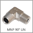 SS5500 - Male NPT x Male NPT 90 Degree Stainless Steel Elbow Union