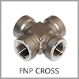 SS5652 - Female NPT Stainless Steel Cross Adapter